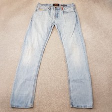 Superdry Mens Jeans 34x34 Blue