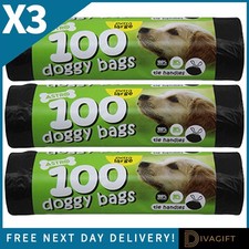 3 x 100 DOG POO BAGS XL EXTRA
