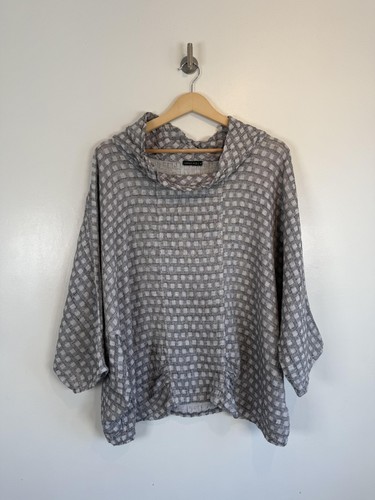 Grizas tunic top size - size, grey