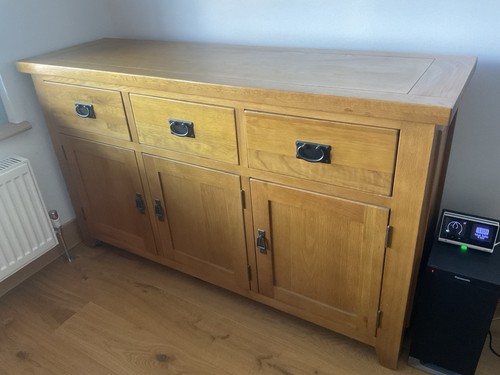 Solid oak furniture job lot - solid,