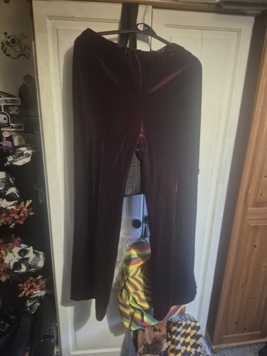 Ladies velvet flares - , marks