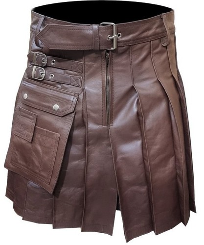 Men brown leather gladiator - men's,