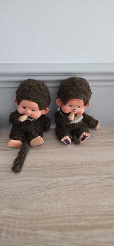Vintage chicaboo monchichi - x2,