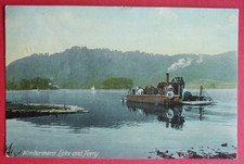 1910 cumbria postcard - cumbria,