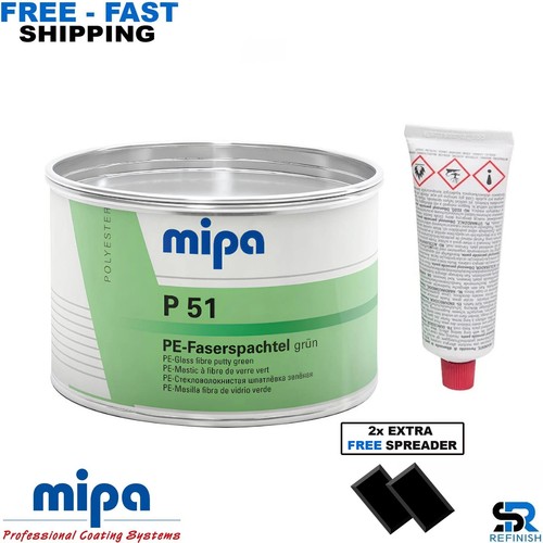 Mipa p51 green fibreglass - green,