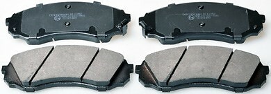Premium brake pad set - set, front