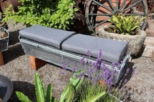 Galvanized Mesh, Military, Storage Basket / Bench / Planters (Legs Not Included)