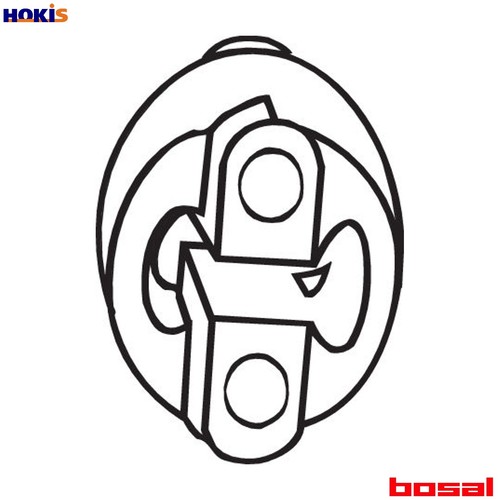 Rubber strip exhaust system - strip,