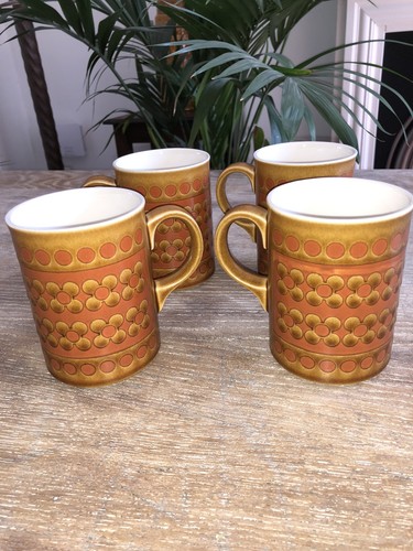 Hornsea pottery saffron - hornsea, tall