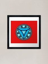 ARC Reactor colour Framed Art