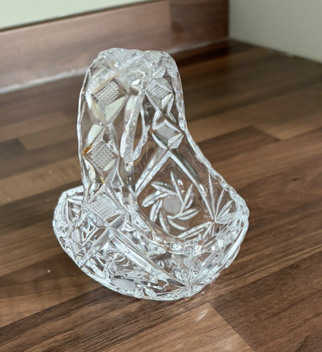 Heavy cut glass crystal - glass,