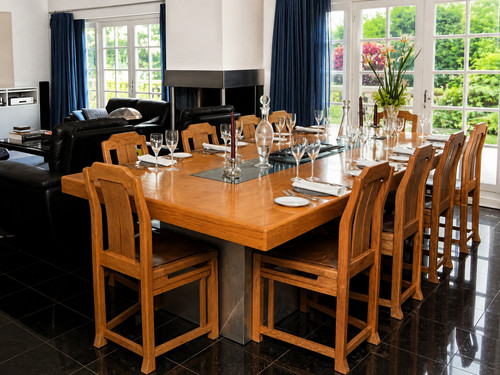 Bespoke solid oak seater - solid, 12