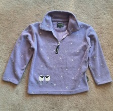 Girls fleece size L age 6-7