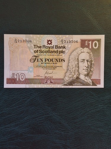 Ten pound note the - ten,