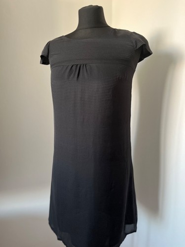 Tara jarmon black silk dress - tara,