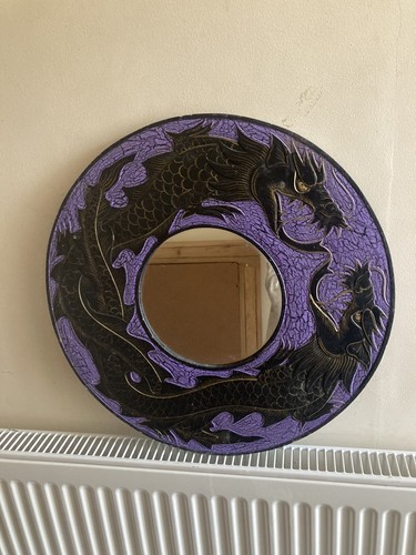 Vintage carved dragon - vintage, wall