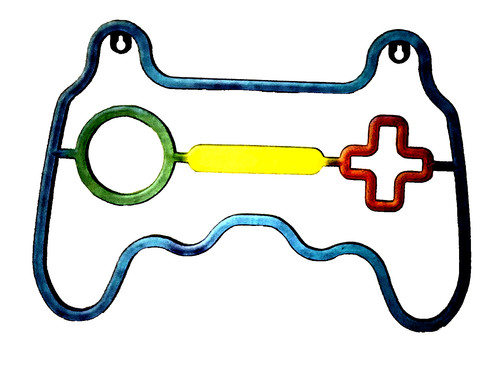 Video game neon sign - game,