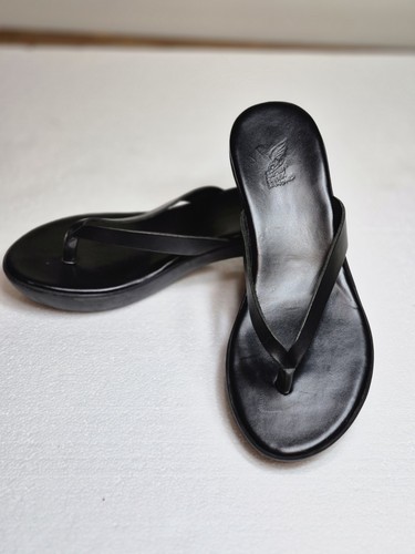 Ancient greek sandals black - ancient,