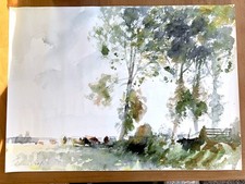 Edward Seago Watercolour