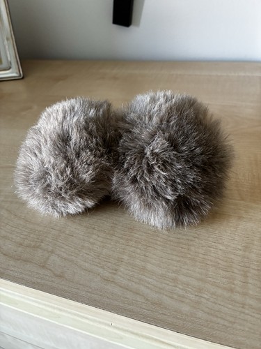 Faux fur ear muffs warm - faux,