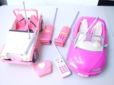 Barbie remote control car - barbie,