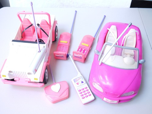 Barbie remote control car - barbie,