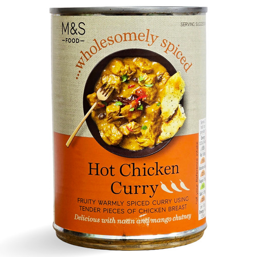 Hot chicken curry - curry, with
