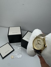 Men’s Gold Gucci G-Timeless Watch