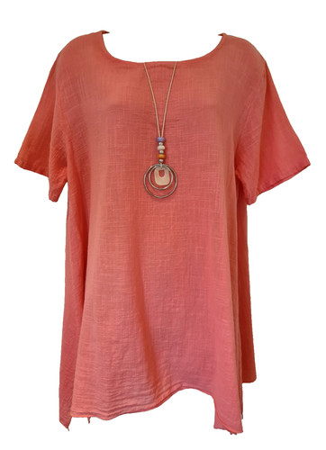 Italian cotton necklace - cotton,