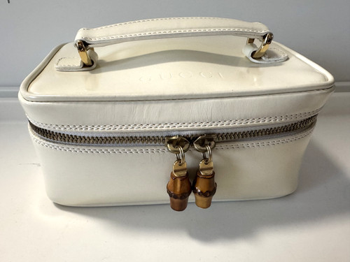 Gucci bamboo vanity bag - vanity,