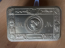Genuine & Original WW1 Princess Mary Xmas Tin With Contents Card Envelope Photo