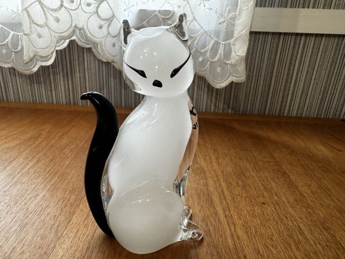 Murano glass formia - glass, cat