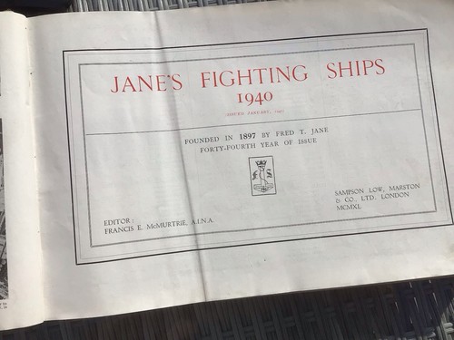 Original janes fighting ships - original,