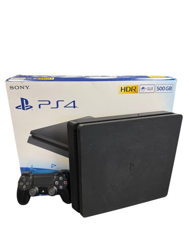 Boxed playstation slim 500gb - boxed,