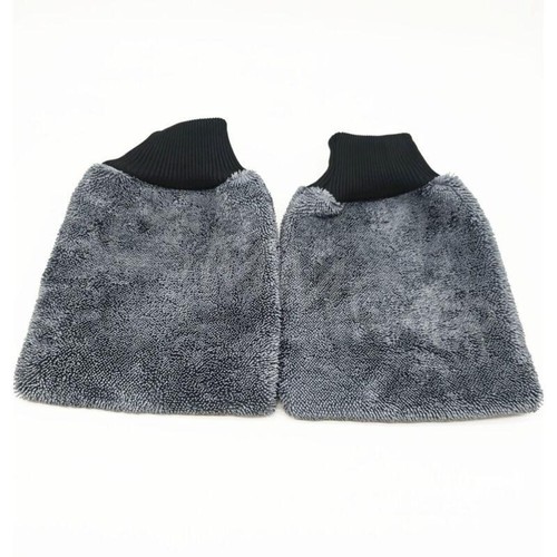 Microfibre car wash mitt - microfibre,