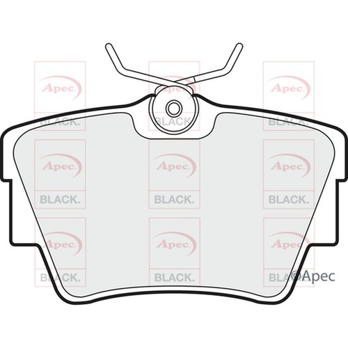 Brake pads set for renault - set,