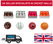 Cricket balls red white orange - balls,