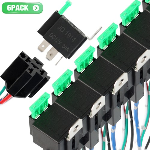 Pack 30a 12v fuse relay - pack,