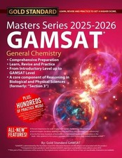 2025-2026 Masters Series GAMSAT General Chemistry Preparation... - 9781927338858
