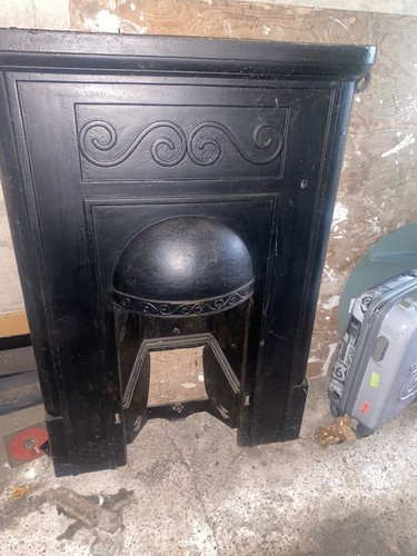 Cast iron fireplace fire - cast,