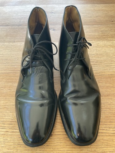 Men loake black leather - men’s,