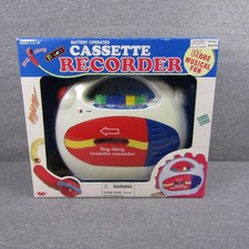 Kids Toy  1997 Sing-Along Karaoke Cassette Recorder Boxed 200 Toy *Untested*
