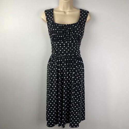 Ronni nicole black white polka - ronni,