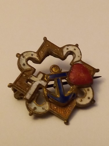 Antique ww1 metal enamel - 'ww1, &