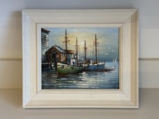 Oil Painting Signed W Jones