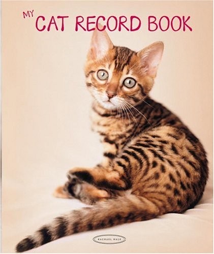 Cat record book - cat, book-rachael