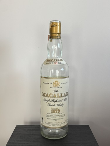 Rare macallan 1979 vintage - rare, 18