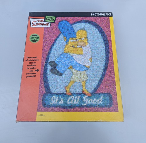 The simpsons photomosaics 1000 - the,
