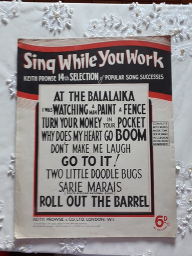 Sing while you work 1940 - you,
