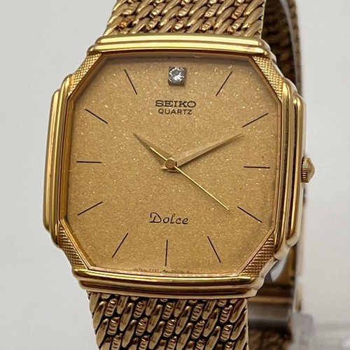 Seiko dolce gold diamond - seiko,